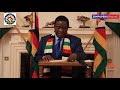 President Mnangagwa speaks on Sanctions