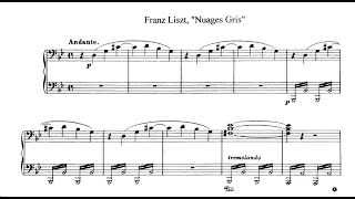 Liszt: Nuages gris, S. 199 (Amaral VIeira)