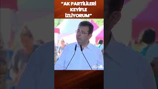 İmamoğlu: AK Partilileri keyifle izliyorum #Shorts #İmamoğlu