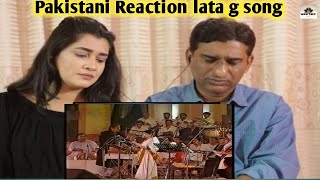Pakistani Reacts to  Lata Mangeshkar Aye Mere Watan Ke Logo (Live Performance) | lata Mangeshkar
