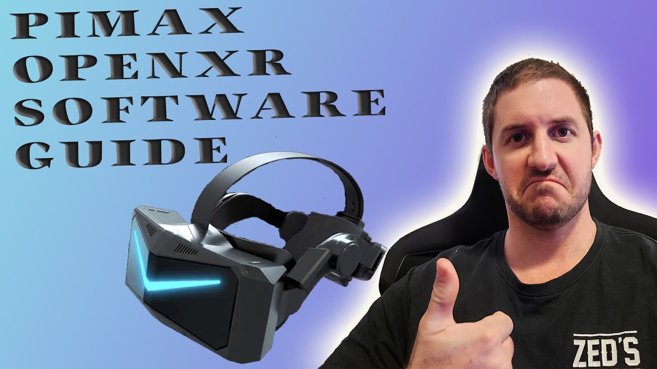 Pimax CRYSTAL - OpenXR Software Installation Guide - YouTube