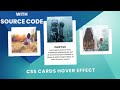 Card Hover Effect Responsive | with Source Code