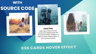 Card Hover Effect Responsive | with Source Code