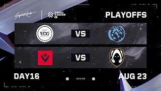 EDG vs LEV - SEN vs TH - 淘汰赛 第六日 - 2024无畏契约全球冠军赛