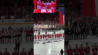 Scotiabank Centre - Oh Canada at 2023 IIHF World Junior Championship gold medal game