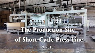 Short Cycle Press Line in Action