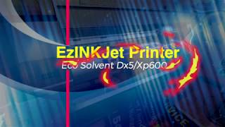 EzINKJet eco solvent printer