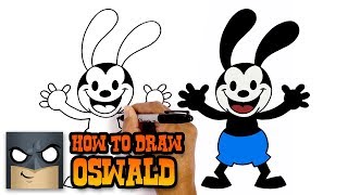 How to Draw Oswald | The Lucky Rabbit | Easy Step-by-Step Tutorial