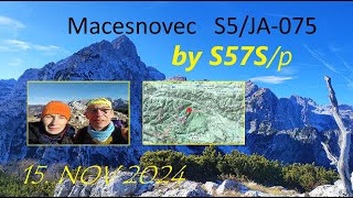 S57S on MACESNOVEC S5/JA-075 15. NOV. 2024