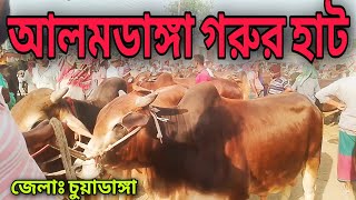 বাংলাদেশের অন্যতম বড় গরুর হাট আলমডাঙ্গা গরুর হাট।। আলমডাঙ্গা, চুয়াডাঙ্গা।। @sakuntv123