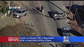 Serious Crash After Reported Police Chase In Raynham