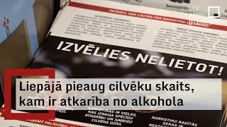 Liepājā pieaug cilvēku skaits, kam ir atkarība no alkohola