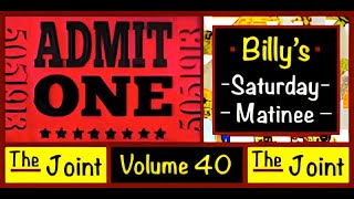 Saturday Matinee #41 ☛ Just like the old days at the movie theater!