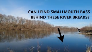 A Few Winter Cold Water River Smallmouth! February Bank Fishing