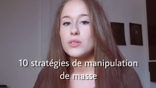 🔎 10 stratégies de manipulations de masse