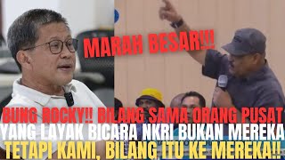 TERBARU!! BUNG ROCKY GERUNG DI SURUH OLEH ORANG PAPUA UNTUK KABARKAN HAL INI KE REZIM PUSAT!!!