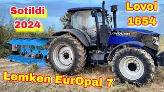 Lovol 1654 & lemken europal 7 traktor narxlari