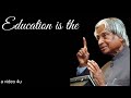 Education new whatsapp status and quotes APJ Abdul kalam sir||whatsapp motivational and status||