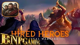 Hired Heroes: Medieval Warfare Gameplay New RPG 2024 Android / iOS