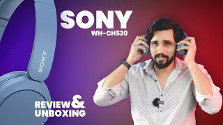 2023 Sony WH-CH520 Wireless Headphone Unboxing & Review | Hindi
