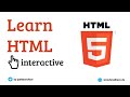 Introduction - HTML Interactive Exercises/Course