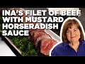 Ina Garten's Filet of Beef with Mustard Horseradish Sauce | Barefoot Contessa | Food Network