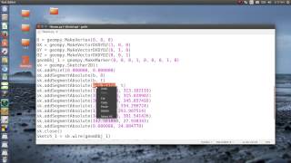 Salome-Platform Parametric Model Of I-beam . Python Scripting.