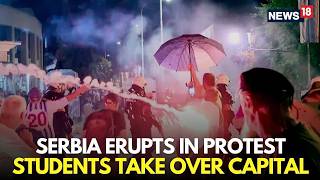 Serbia Protests LIVE | Students Clash With Police During Rally Against President Vucic | N18G