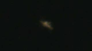 ISS Flyby Through Telescope