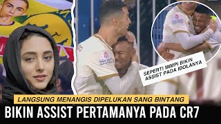 Respect ! Tangis Pecah Pemain Al Nassr Bisa Bikin Assist Pada Idolanya 😭