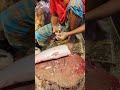 amazing rohu fish cutting skills in bangladesh fish market by expert cutter shorts