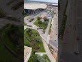 kempegowda international airport drone shot