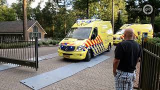 Man valt in 10 meter diep bassin in Apeldoorn