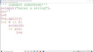 CS11 Chapter 06 Strings in Python Video 09 String Program 4