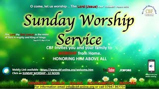 CBF Online Worship Service on 19th Apr 2020 -  Message by Br. Ravi Ranjan