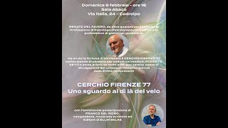 Renato Del Favero - Cerchio Firenze 77 - Codroipo 9 febbraio 2025