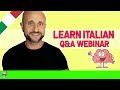 Learn to Speak Italian FAST on YouTube - Free Online Webinar