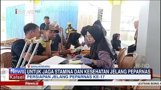 JELANG PEPARNAS KE 17, KONTINGEN NPCI KALSEL SUNTIK VITAMIN