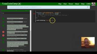 Confirm the Ending, freeCodeCamp review Basic Algorithm Scripting