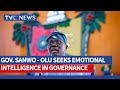 Gov. Sanwo - Olu Seeks Emotional Intelligence In Governance