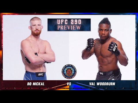 Bo Nickal Vs Val Woodburn Preview | #UFC290 | Bloody Water Podcast ...