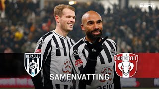 🎩✨ 𝐃𝐔𝐁𝐁𝐄𝐋𝐄 𝐇𝐀𝐓𝐓𝐑𝐈𝐂𝐊 in duel met 𝐍𝐄𝐆𝐄𝐍 𝐆𝐎𝐀𝐋𝐒!  🧮 | Samenvatting Heracles Almelo - FC Dordrecht
