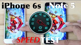 iPhone 6s vs Galaxy Note 5 Speed Test!