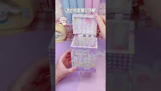 手工DIY | 自制迷你桌面垃圾桶，两种方法超简单，你学废了么o^^o#手工 #手工diy #shorts