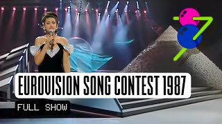 EUROVISION SONG CONTEST 1987 FULL SHOW #EUROVISION - NEW GRAPHICS