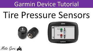 Garmin Motorcycle Tire Pressure Monitor Sensors Installation