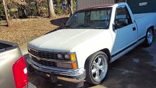 Let's go for a short ride in my 1988 Chevy OBS truck \