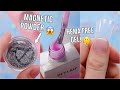 Testing Cool New Nail Art Products - Catseye Powder, Cake Gel & more