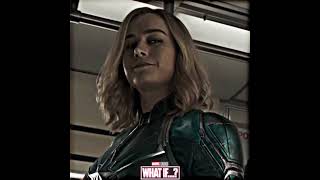 What If Captain Marvel See Spiderman in the train  🚃 • Short • Attitude #whatif #marvel #avengers