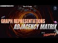 Graph Representation Using Adjacency Matrix | The D Code